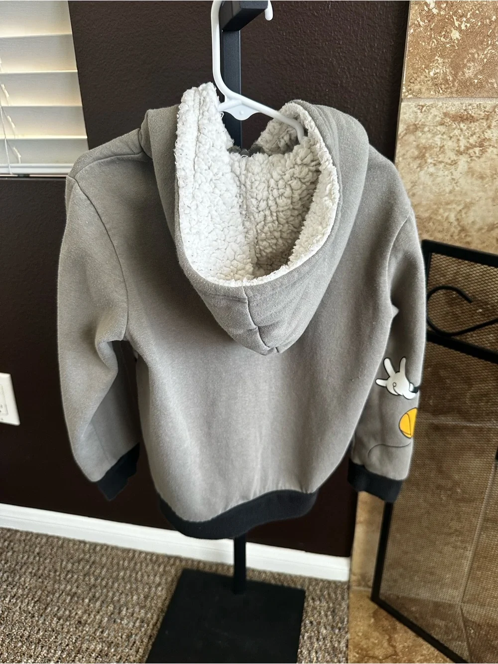 Disney Mickey Mouse Zip Up Hoodie. Kids size 5.